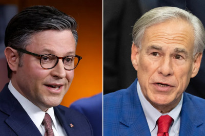 Speaker Johnson meets Gov Abbott in Texas to talk border action, Mayorkas impeachment