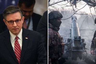 Johnson's new push for Ukraine aid faces divided response from House, Senate Republicans