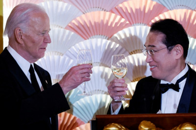 Trump meets everyday Americans at Chick-fil-A while Biden fine dines with Clintons, billionaires in DC