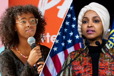 Ilhan Omar's daughter mocked as 'psycho' after college suspends her for anti-Israel demonstrations