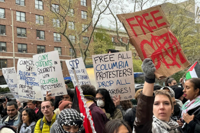 White House condemns ‘blatantly antisemitic’ protests as agitators engulf Columbia University
