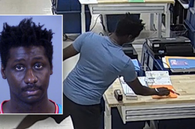 Arizona election worker seen stealing from Senate security desk day before election center theft: officials