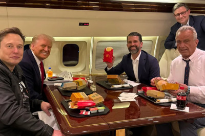 Trump inner circle shares McDonald’s meal as Donald Jr. jokes 'Make America Healthy Again starts tomorrow’