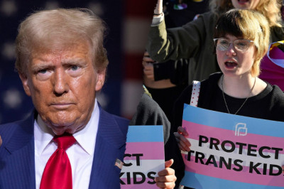 Trump targets culture war lightning rods in early slate of executive orders