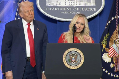 President Trump comforts mother whose son died of fentanyl poisoning: ‘Up there watching you’