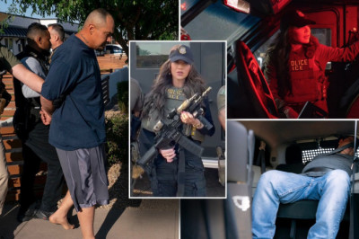 Gun-toting Noem joins ICE agents to go after criminal illegal aliens in Arizona