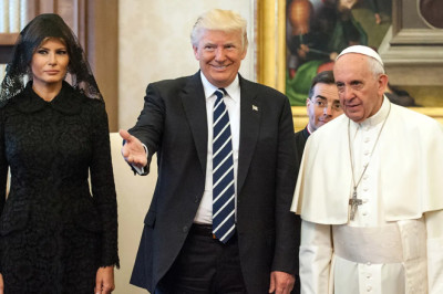 Trump jokes he'd like to be pope, 'Number 1 choice' — then names a real contender