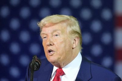 Trump touts 'most successful' first 100 days in presidential history during Michigan rally