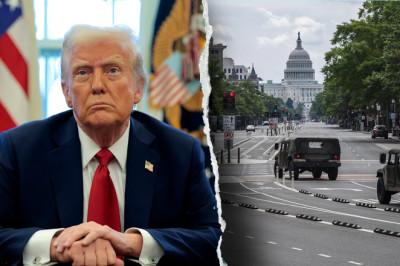 WATCH: Trump hints he will federalize DC soon, bring in National Guard after ‘Big Balls’ attack
