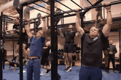 RFK Jr., Hegseth face-off in impressive pullup, pushup Pentagon showdown