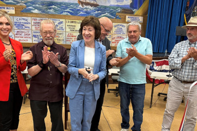 Susan Collins heckled at Maine ribbon-cutting to delight of leftist challenger as pivotal Senate race heats up