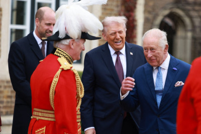 Trump and first lady to get King Charles royal treatment at Windsor Castle