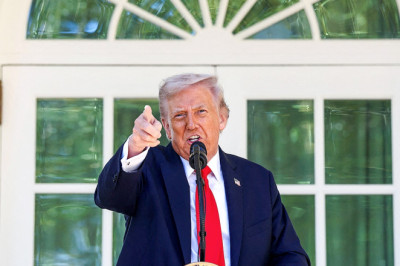 Trump suggests DOJ owes him money for past cases