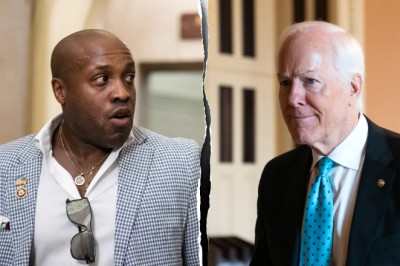 Trump’s shadow looms over Texas race as Hunt accuses Cornyn of betrayal