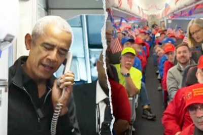 Obama surprises Honor Flight veterans arriving in Washington: 'We are very grateful'