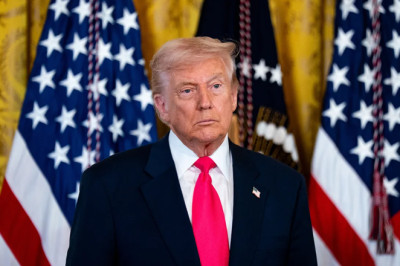 Trump says whether he would sign Epstein files bill