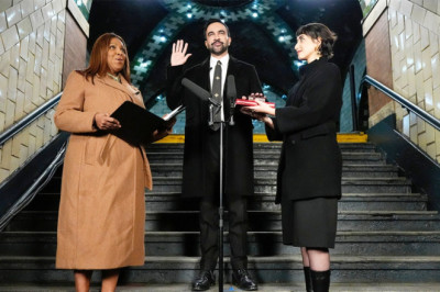 Mamdani sworn in by AG James in private midnight ceremony