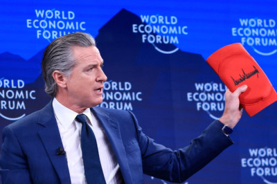 Treasury chief unloads on Gavin Newsom’s Davos stunt, mocks governor’s ‘brain the size of a walnut’
