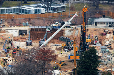 Trump says it 'is too late' to stop the White House ballroom construction amid lawsuit